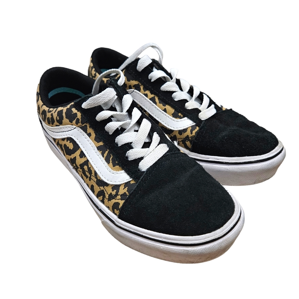 Kids leopard Vans